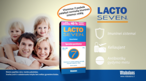 LactoSeven Lithuania TV spot